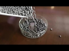 ردود الفعل الكيميائية المحفز كرة البالاديوم شكل قوة السحق > 45N / حبة Pd 0.1%-5.0%