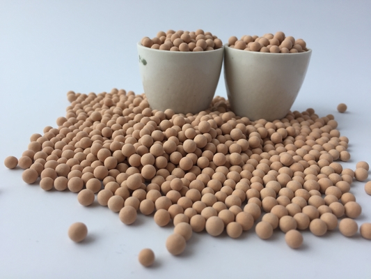 جودة  Granular 4A Molecular Sieve Desiccant With Compressive Strength 85N For Desiccation مصنع