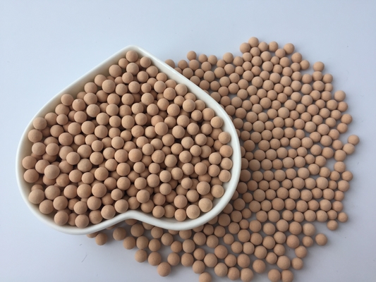 1.6-2.5mm 4A المنخل الجزيئي الحبيبي المجفف بقوة ضغط 85N