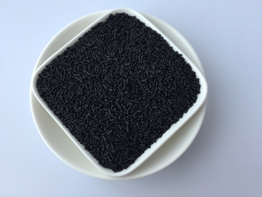 جرب الكربون النشط الجزيئي CMS-240 680 - 700G / L كثافة التراص 1.1mm - 1.2mm قطر الجسيمات